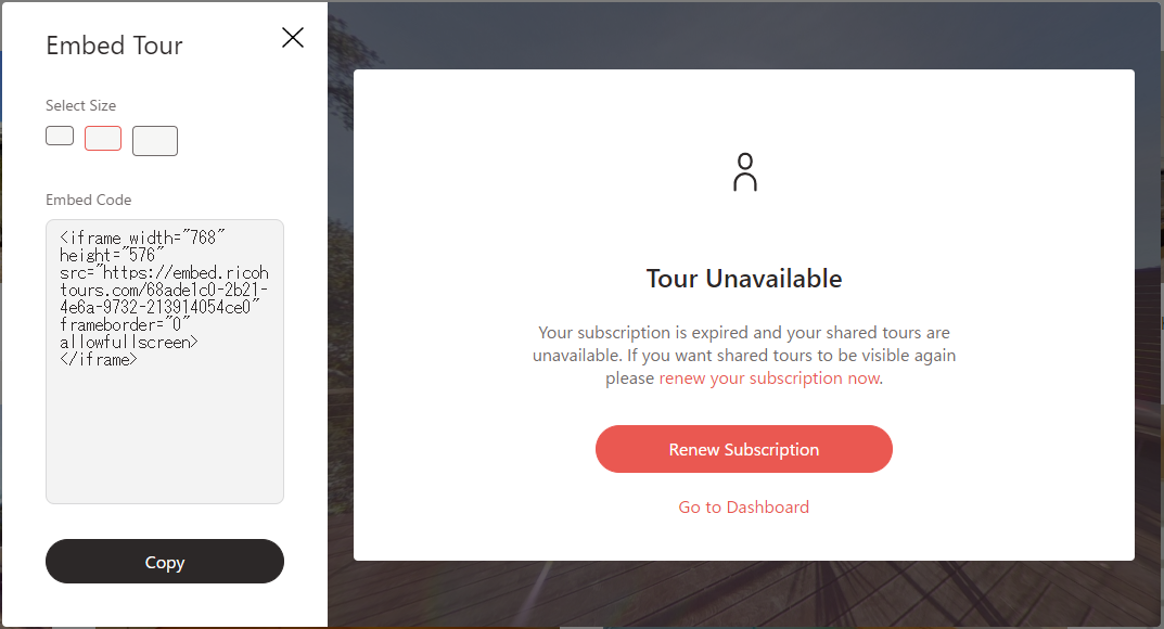 Embed Tour Embed Tour